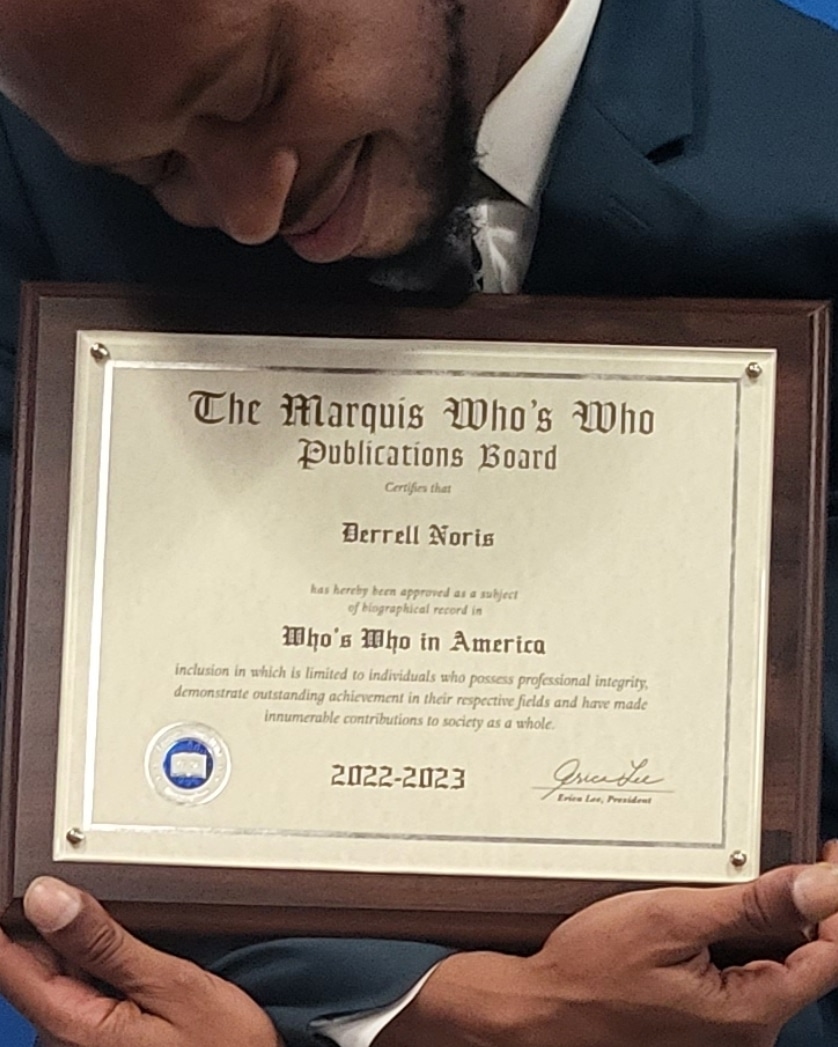Derrell Noris Inducted into Marquis Who’s Who in America