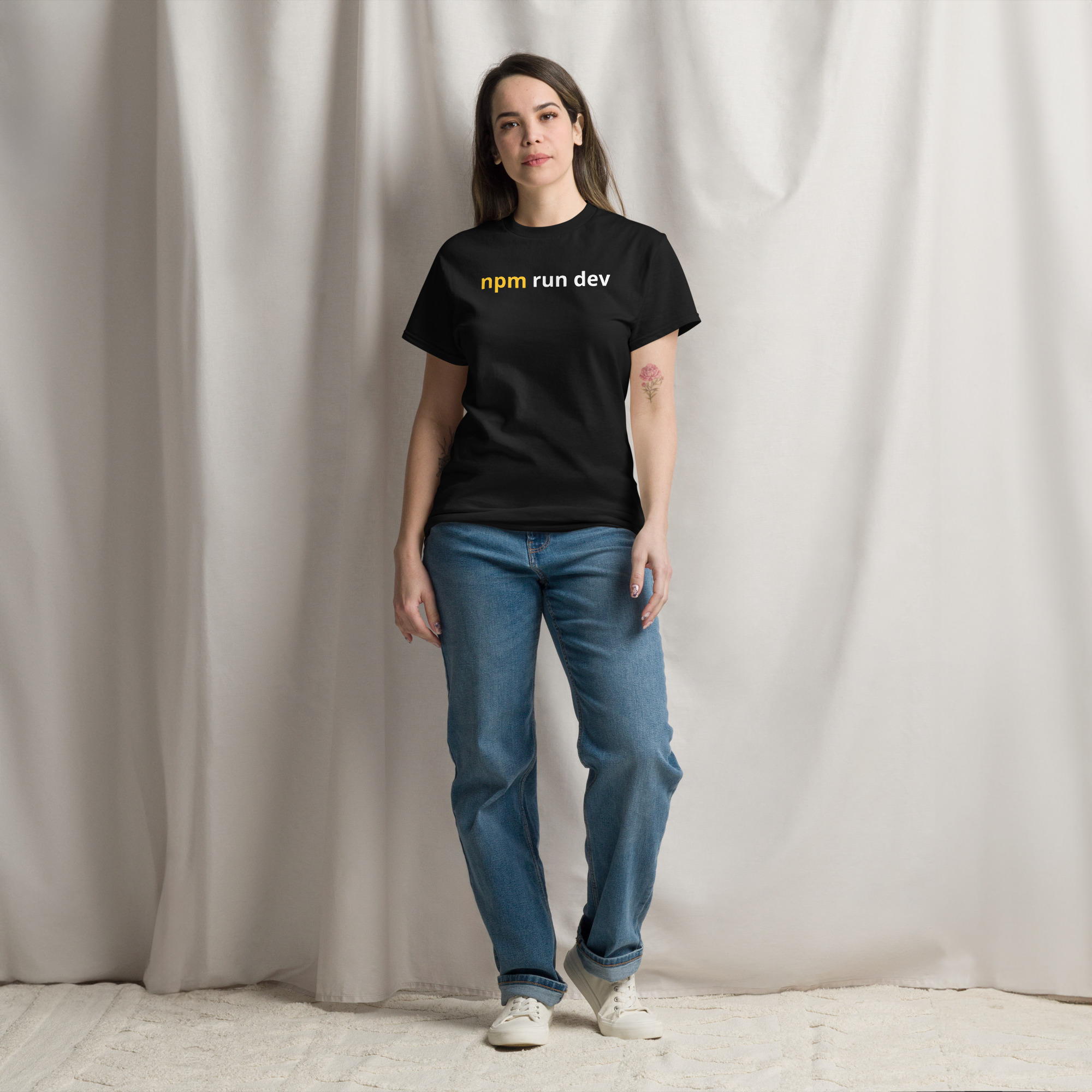 npm run dev classic tee